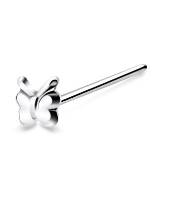 Butterfly Ocean Straight Nose Stud NSKA-883